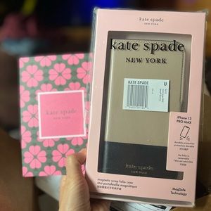 New spencer iPhone 13 pro max magnetic wrap folio case